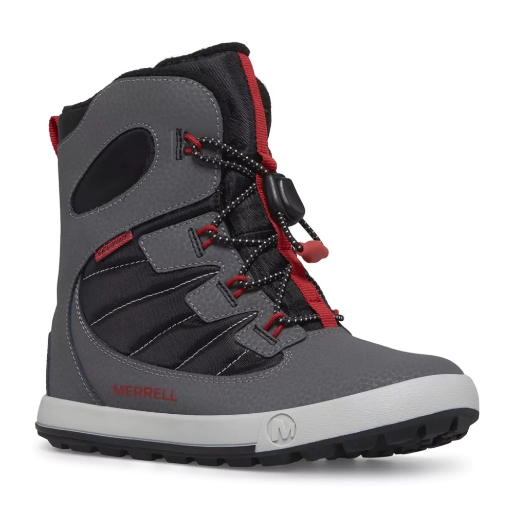Merrell Snow Bank 4.0 Waterproof Hiking Snow Boot Kids Size 12